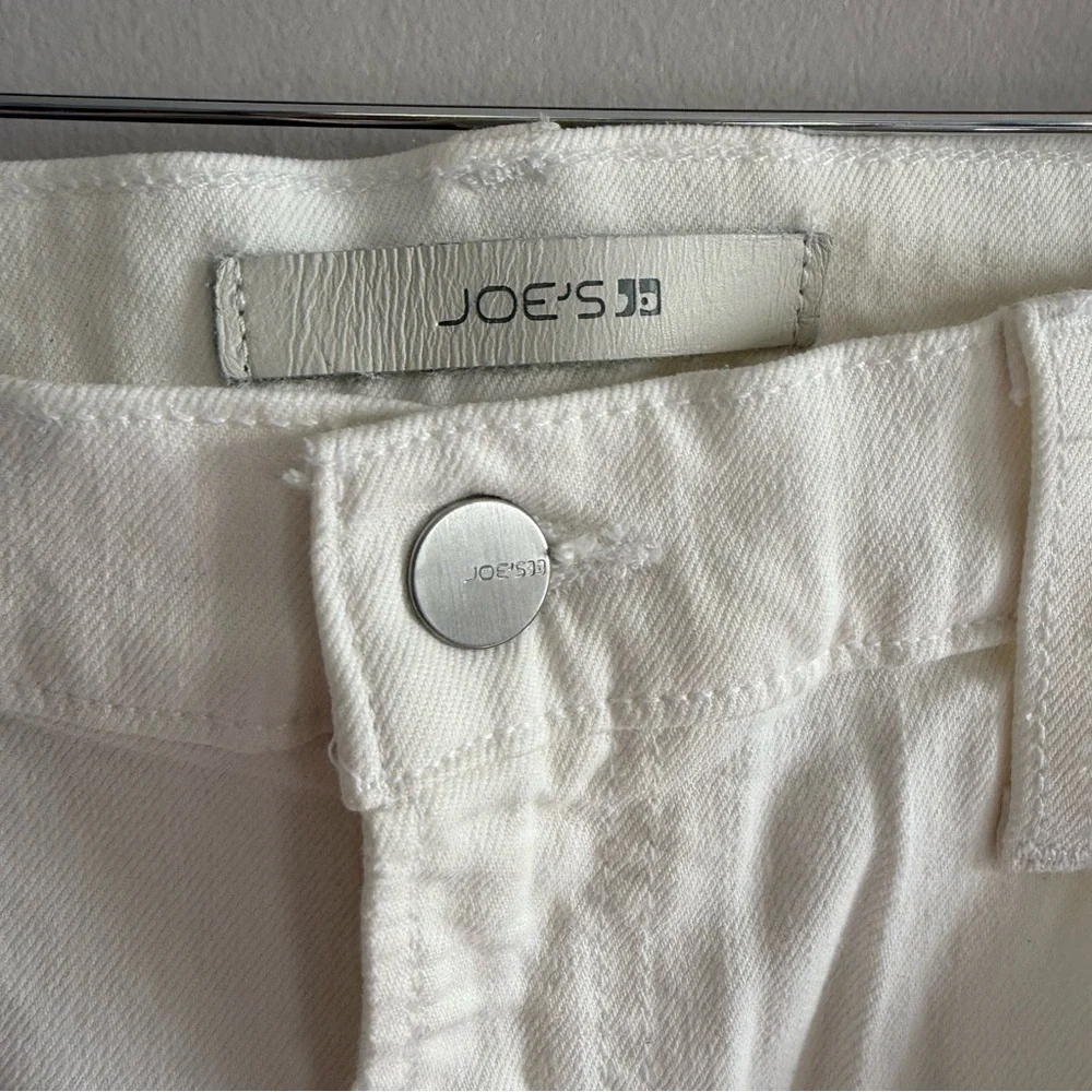 Joe's Jeans High Rise Ankle Vintage Stretch White Jeans Women Size 33 - Picture 8 of 16